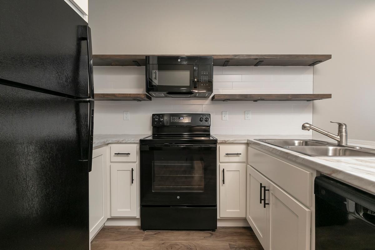 1 Bedroom Suite: Kitchen