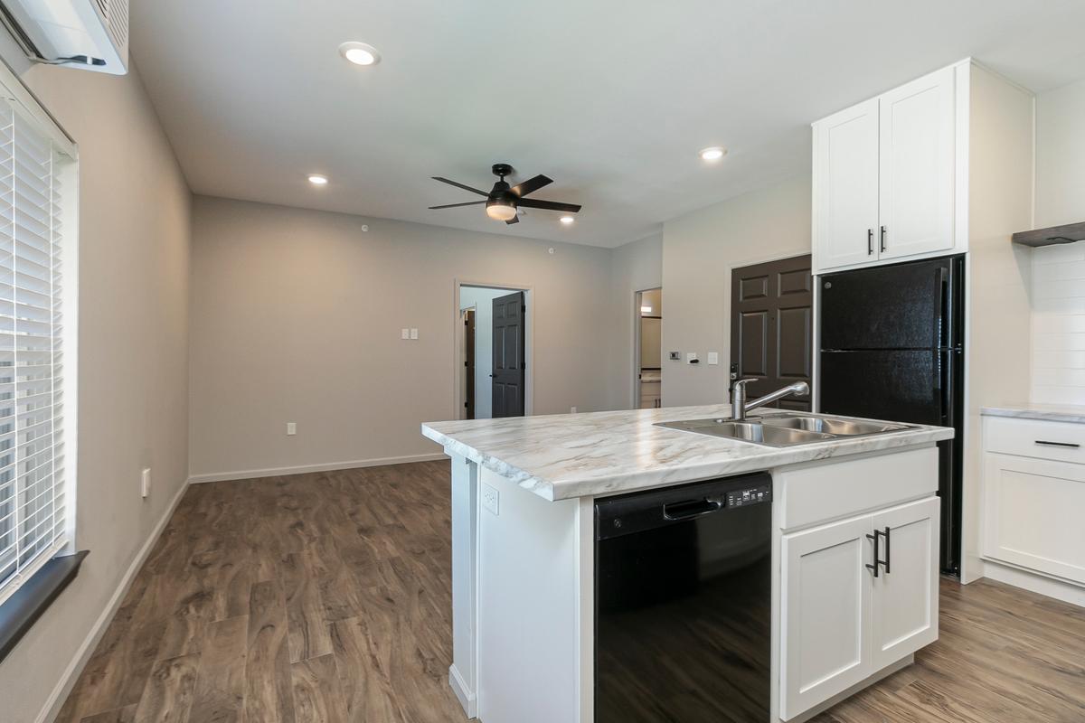 1 Bedroom Premium: Kitchen / Living